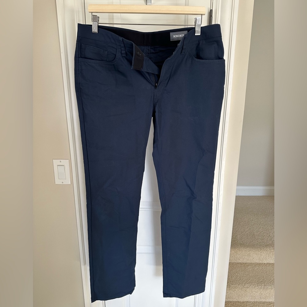 Bonobos Tech 5-Pocket (Tailored, Navy)